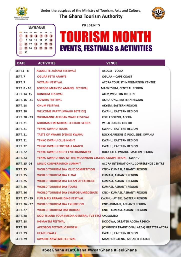 ghana festivals list