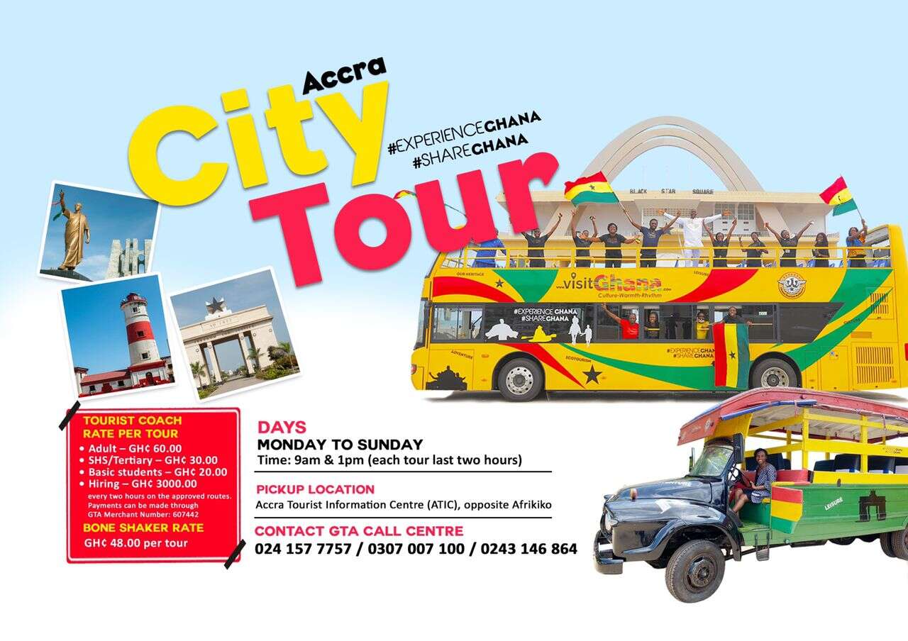 accra city tour bus