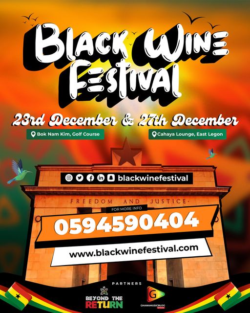 Visit Ghana Black Wine Festival