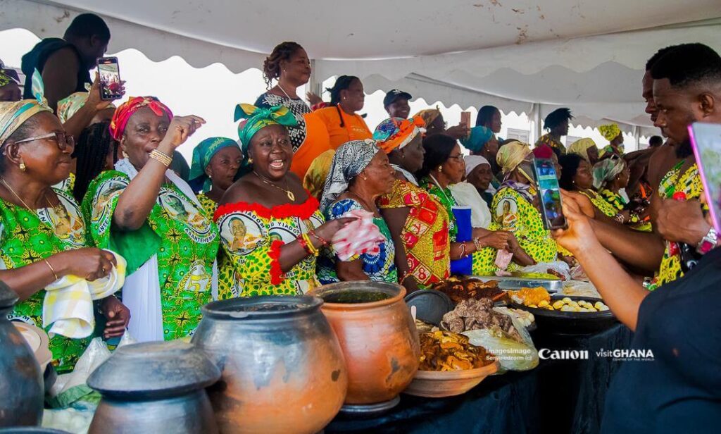 Successful Feast Ghana Event held at Manhyia Palace in Celebration of Asanteman Queenmothers Day